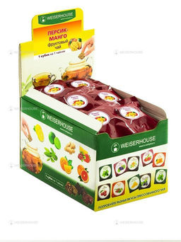 Персик-манго кубики 5-7гр, ШТ 1упХ50 шт