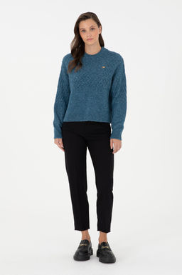 Женские черные брюки из плотной ткани Неожиданная скидка в корзине - U.s. polo assn фото 7