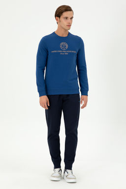 Мужской свитшот цвета индиго Неожиданная скидка в корзине - U.s. polo assn фото 4