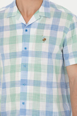 U. S. Polo Assn Мужская рубашка Saks с коротким рукавом - U.s. polo assn фото 21