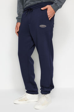 TRENDYOL MAN Siyah Oversize/Genis Kesim Telefon Cepli Etiketli Jogger Esofman Alt? TMNAW24EA00015
