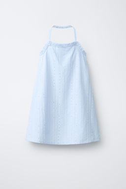 VESTIDO BORDADO LENTEJUELAS / Celeste - Zara фото 2