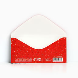 Цена за 10 шт. Конверт для денег «С Новым годом», акварель, 16.5 х 8 см