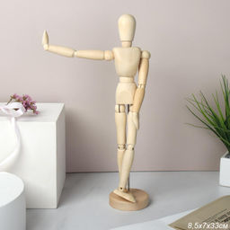 Сувенир Человек деревянный 33 см / H-33 /уп 50/ - Галеонтрейд фото 2