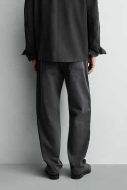 JEANS STRAIGHT FIT LIMITED EDITION / Azul / Gris - Zara фото 3