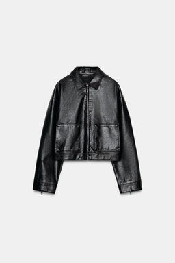 FAUX LEATHER JACKET - Zara фото 7