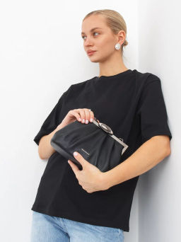Сумка 58503 black Velina Fabbiana-Safenta