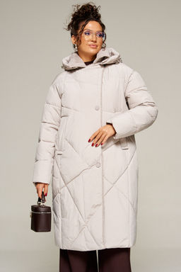 Пальто Beautiful Free 8024 жемчуг