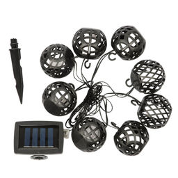 USL-S-120/PM2000 FIRE BALLS Садовая гирлянда на солнечной батарее Огненные шары. 80 светодиодов. Эффект пламени. 1*АА Ni-Mh аккумулятор в/к. IP44. TM Uniel