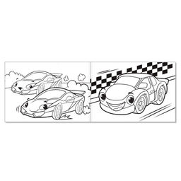 Цена за 3 шт. Раскраска Быстрее всех, А5, 12 стр.