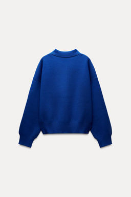 POLO NECK SWEATER WITH POCKET - Zara фото 6