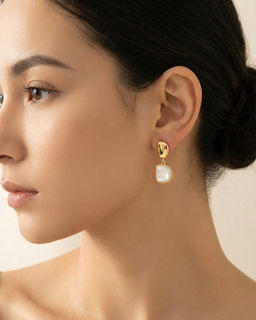 Серьги с натуральным перламутром - Vel vett фото 7