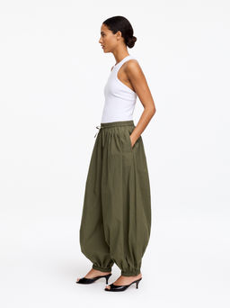 Pantalones abullonados de algod?n - H&m фото 5