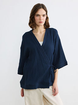 ?al Yaka Dokulu Kad?n Kimono