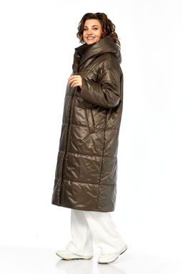 Пальто Diamant 2132 шоколад фото 6