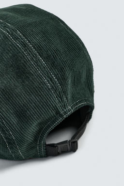 CORDUROY FLAT PEAK CAP FORD - Zara фото 7