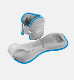 Утяжелители универсальные STARFIT WT-501 1 кг, синий/серый