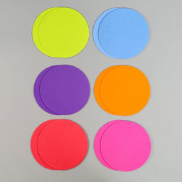 Набор фигурок из EVA «Круг», 12 шт., цвет МИКС