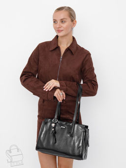Сумка женская  51150L black Velina Fabbiano-Safenta