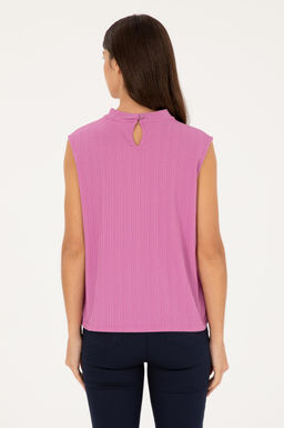 U. S. Polo Assn / Женская фиолетовая футболка - U.s. polo assn фото 12