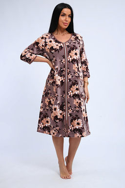 Халат велюровый на молнии (941-6) - Плиона фото 169