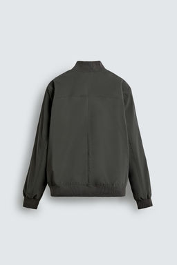 CAZADORA BOMBER T?CNICA / Verde gris - Zara фото 8