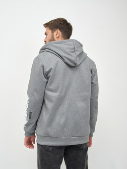 Толстовка муж. Дэнди 3-х нитка начес серый