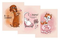 К-т полотенец Эгоистка 50*60 см. - 3 шт. вафля хлопок 100% - Лен поволжья фото 2