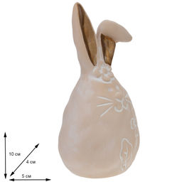 Фигурка декоративная Заяц, L5 W4 H10 см - Remeco фото 2