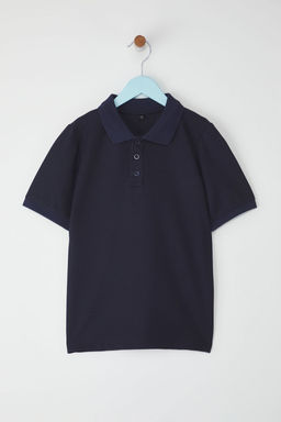 Yesil Erkek Cocuk Basic Regular/Normal Kal?p Polo Yaka K?sa Kol Orme T-Shirt TKDSS25TS00076 - Trendyolmilla фото 5