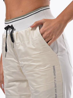 Брюки из тонкого футера  комбинированные с плащевкой . - А+б коллекция фото 29