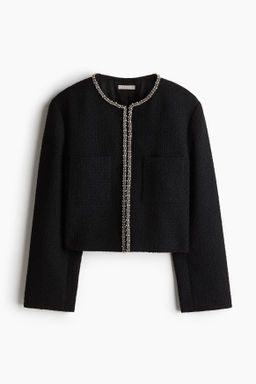 Chaqueta de boucle con strass - H&m фото 8