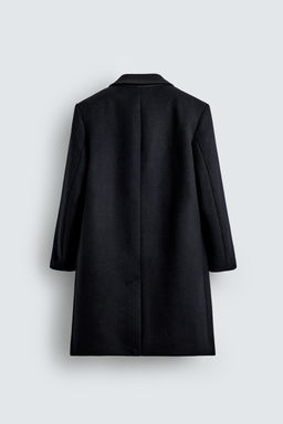 REGULAR FIT WOOL COAT - Zara фото 10