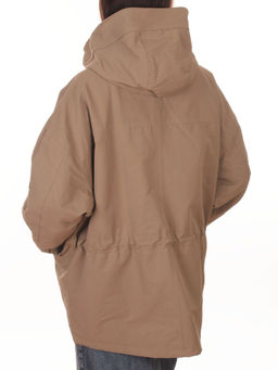 3104 DK. BEIGE Куртка демисезонная женская (100 гр. холлофайбер) - Fashion фото 6