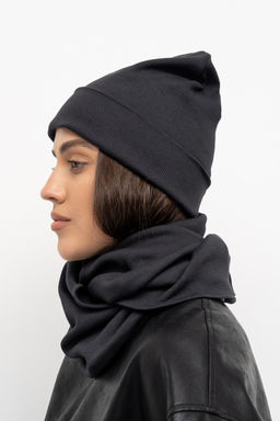 Комплект шапка+снуд