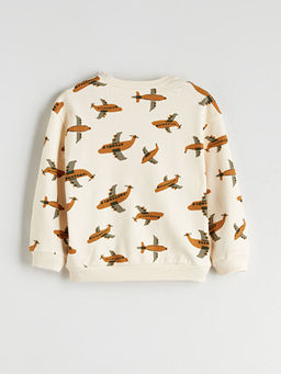 Bisiklet Yaka Erkek ?ocuk Sweatshirt