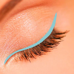 FARRES /MB001-015/ Карандаш для глаз автомат.№ 015, Светло-Синий. (12)