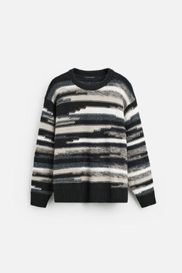 GEOMETRIC JACQUARD SWEATER - Zara фото 7