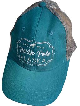 Бирюзовая бейсболка North Pole Alaska №6292