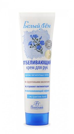 Ф-35 Отбеливающий крем для рук против пятен с омолаж. 100 мл./20