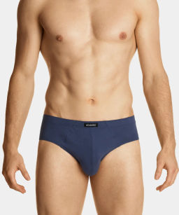 5SMP-003 Трусы классика Five Solid Classic - набор 5 шт. темно-голубой + красный + темно-синий + серо-голубой + голубой - Atlantic фото 5