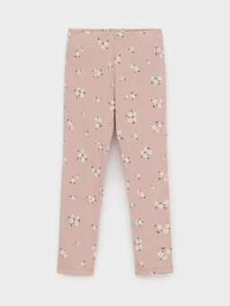 КР 400517/дымчатая роза,ромашковое поле брюки (лосины) для дев