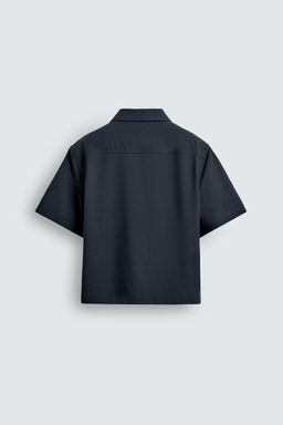 CAMISA T?CNICA RELAXED FIT / Azul - Zara фото 8