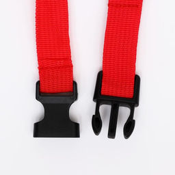 Намордник сетчатый с двойной фиксацией, размер L (длина по носу 6 см, обхват морды 25 см), красный - Пижон фото 4