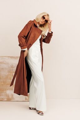 Плащ KOKOdea 11001 коричневый