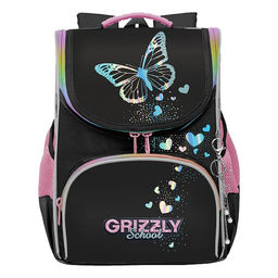 RAm-584-6 Рюкзак школьный с мешком - Grizzly фото 7