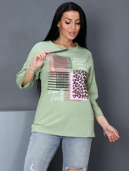 IV-CAPRIZ Диара - футболка лазурный фото 10