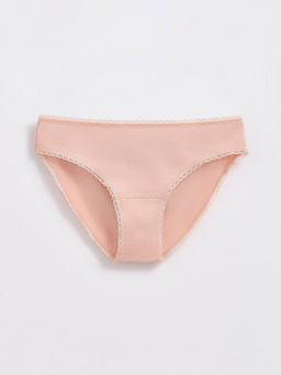 CONTE Трусы женские bikini BASIC LINE LB 2030 (вешалка) peach