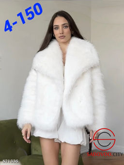 Шуба женская из искусственного меха