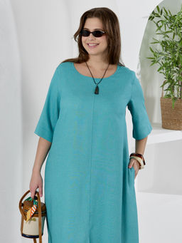 Платье Камео-1 из вискозы со льном - Виотекс фото 4